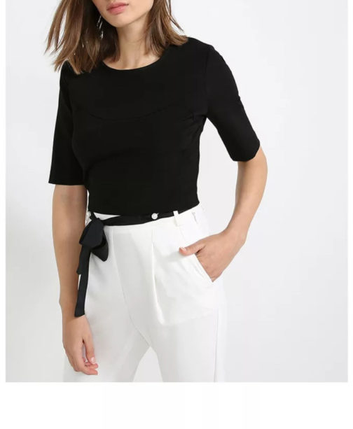 Round Neck Crop Top