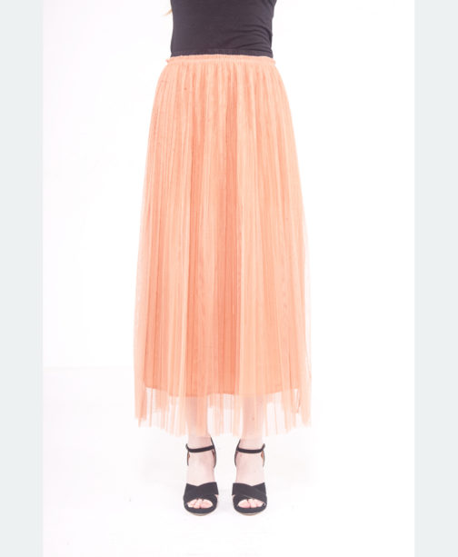 Tulle Midi Skirt