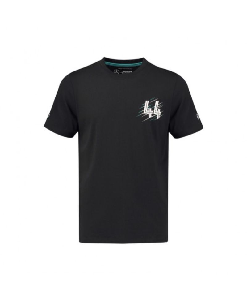 Men’s Lewis Hamilton 44 T-Shirt Black 2018 Mercedes-AMG – Initiatives ...